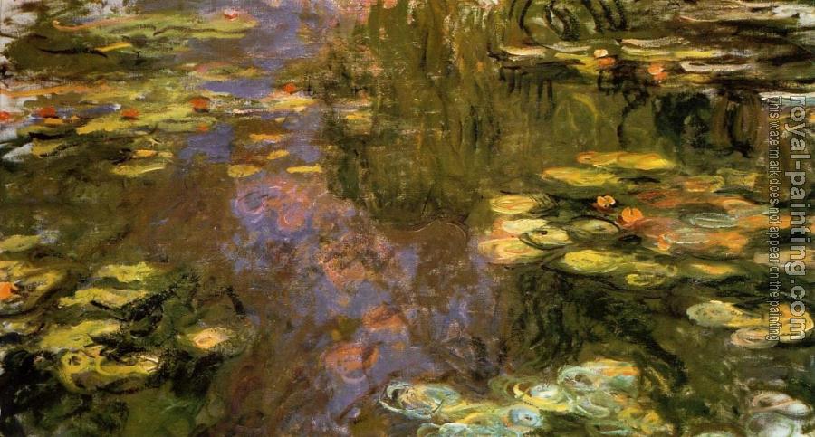 Claude Oscar Monet : The Water-Lily Pond IX